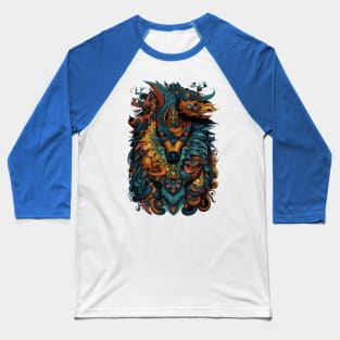 Zoomorphic Beasts - Cynogriffon Baseball T-Shirt